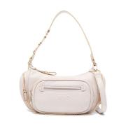 Witte Faux Leren Top Handvat Tas Liu Jo , White , Dames