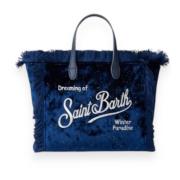 Velvet Midnight Vanity Mini Tas MC2 Saint Barth , Blue , Dames