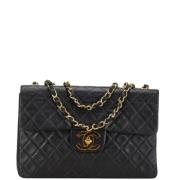 Pre-owned Fabric chanel-bags Chanel Vintage , Black , Dames