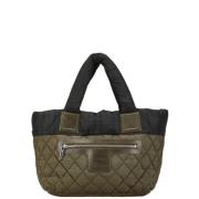 Pre-owned Nylon chanel-bags Chanel Vintage , Green , Dames