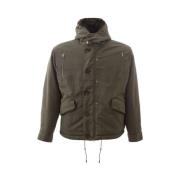 Elegante Armyjack Katoen Mannen Lardini , Green , Heren