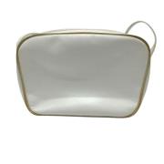 Pre-owned Leather shoulder-bags Salvatore Ferragamo Pre-owned , White ...