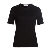 T-shirt met ronde hals IVY OAK , Black , Dames