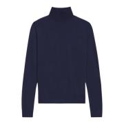 Navy Wol Coltrui Trui Theory , Blue , Dames