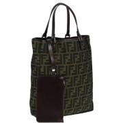 Pre-owned Canvas totes Fendi Vintage , Black , Dames