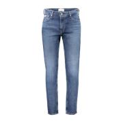 Authentieke Dad Jeans met Gewassen Effect Calvin Klein , Blue , Heren