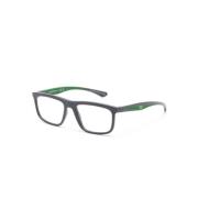 Ea3246 6188 Optical Frame Emporio Armani , Gray , Heren