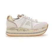 Witte Sneakers Premiata , White , Dames