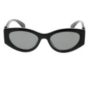 Stijlvolle zonnebril voor modieuze looks Gucci , Black , Unisex