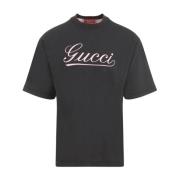 Multicolor T-shirt voor mannen Gucci , Gray , Heren