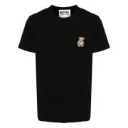 Geborduurde Beer T-shirts en Polos Moschino , Black , Heren