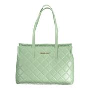 Groene schoudertas met laptoptas Valentino by Mario Valentino , Green ...