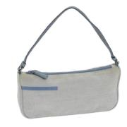 Pre-owned Canvas pouches Prada Vintage , Blue , Dames