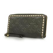 Pre-owned Fabric wallets Louis Vuitton Vintage , Black , Dames