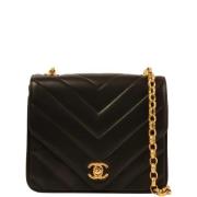 Pre-owned Fabric chanel-bags Chanel Vintage , Black , Dames