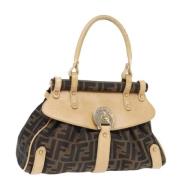 Pre-owned Canvas fendi-bags Fendi Vintage , Brown , Dames