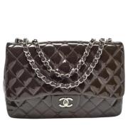 Pre-owned Leather chanel-bags Chanel Vintage , Red , Dames