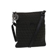 Pre-owned Canvas fendi-bags Fendi Vintage , Black , Dames