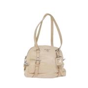 Pre-owned Leather prada-bags Prada Vintage , Beige , Dames