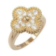 Pre-owned Metal rings Van Cleef & Arpels Pre-owned , Yellow , Dames