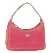 Pre-owned Nylon prada-bags Prada Vintage , Pink , Dames