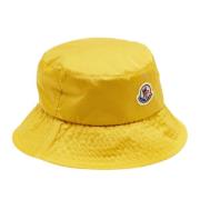 Pre-owned Nylon hats Moncler Pre-owned , Yellow , Dames