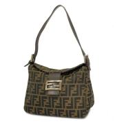 Pre-owned Canvas fendi-bags Fendi Vintage , Brown , Dames