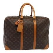 Pre-owned Canvas travel-bags Louis Vuitton Vintage , Brown , Dames