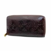 Pre-owned Canvas wallets Louis Vuitton Vintage , Purple , Dames