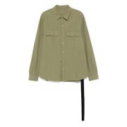 Stijlvol Overhemd Rick Owens , Green , Heren