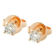 Pre-owned Rose Gold earrings Tiffany & Co. Pre-owned , Yellow , Dames