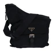 Pre-owned Nylon prada-bags Prada Vintage , Black , Dames