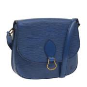 Pre-owned Leather louis-vuitton-bags Louis Vuitton Vintage , Blue , Da...