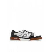 Match Lage Sneakers Fendi , Multicolor , Dames