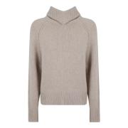 Marmer Mel Sweatshirt voor Vrouwen Allude , Gray , Dames