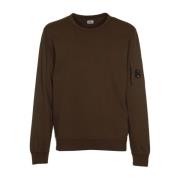 Licht Fleece Sweatshirt 5 C.p. Company , Brown , Heren