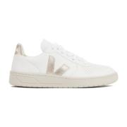 Witte Leren Sneakers voor Vrouwen Veja , White , Dames