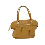 Pre-owned Leather handbags Chloé Pre-owned , Beige , Dames