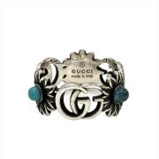 Pre-owned Silver rings Gucci Vintage , Gray , Dames