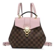 Pre-owned Canvas backpacks Louis Vuitton Vintage , Brown , Dames