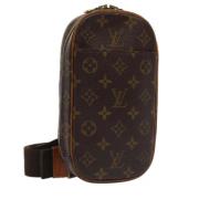 Pre-owned Canvas louis-vuitton-bags Louis Vuitton Vintage , Brown , Da...