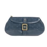 Pre-owned Fabric louis-vuitton-bags Louis Vuitton Vintage , Blue , Dam...