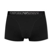 Katoenen boxershorts Emporio Armani , Black , Heren