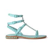 Flat Sandals ASH , Blue , Dames