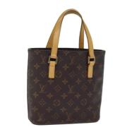 Pre-owned Canvas louis-vuitton-bags Louis Vuitton Vintage , Brown , Da...