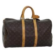 Pre-owned Canvas louis-vuitton-bags Louis Vuitton Vintage , Brown , Da...