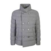 Grijze Parka voor Mannen Aw24 Herno , Gray , Heren