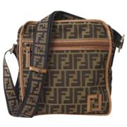 Pre-owned Fabric fendi-bags Fendi Vintage , Brown , Dames