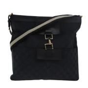 Pre-owned Canvas gucci-bags Gucci Vintage , Black , Dames