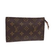 Pre-owned Canvas pouches Louis Vuitton Vintage , Brown , Dames